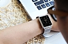 Baseus Apple Watch / Watch 2 Milanese Loop Orjinal Silver Metal Kordon (38 mm) - Resim: 7