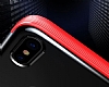Baseus Armor iPhone X / XS Lacivert Kenarl Silikon Klf - Resim: 5