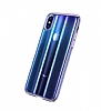 Baseus Aurora iPhone XS Max Mavi Rubber Klf - Resim: 4