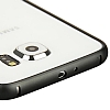 Baseus Beauty Arc Samsung i9800 Galaxy S6 Metal Bumper ereve Siyah Klf - Resim: 1