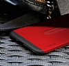 Baseus Card Pocket iPhone X / XS Silikon Kenarl Lacivert Rubber Klf - Resim: 3