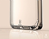Baseus Fusion iPhone 6 Plus / 6S Plus Dark Silver Metalik Kenarl effaf Silikon Klf - Resim: 12