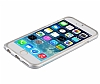 Baseus Fusion iPhone 6 Plus / 6S Plus Silver Metalik Kenarl effaf Silikon Klf - Resim: 2