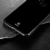 Baseus Glitter iPhone 7 Tam Kenar Koruma Jet Black Rubber Klf - Resim: 5