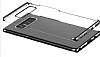 Baseus Glitter Samsung Galaxy Note 8 Tam Kenar Koruma Siyah Rubber Klf - Resim: 1
