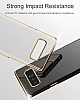 Baseus Glitter Samsung Galaxy Note 8 Tam Kenar Koruma Siyah Rubber Klf - Resim: 9