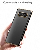 Baseus Glitter Samsung Galaxy Note 8 Tam Kenar Koruma Siyah Rubber Klf - Resim: 10