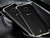 Baseus Glitter Samsung Galaxy S8 Plus Tam Kenar Koruma Gold Rubber Klf - Resim: 1