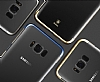Baseus Glitter Samsung Galaxy S8 Plus Tam Kenar Koruma Lacivert Rubber Klf - Resim: 8