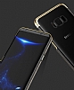 Baseus Glitter Samsung Galaxy S8 Plus Tam Kenar Koruma Siyah Rubber Klf - Resim: 5