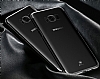 Baseus Glitter Samsung Galaxy S8 Plus Tam Kenar Koruma Siyah Rubber Klf - Resim: 1