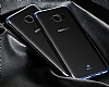 Baseus Glitter Samsung Galaxy S8 Tam Kenar Koruma Lacivert Rubber Klf - Resim: 1