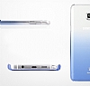 Baseus Gradient Samsung Galaxy Note 5 effaf Mavi Rubber Klf - Resim: 3
