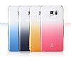 Baseus Gradient Samsung Galaxy Note 5 effaf Mavi Rubber Klf - Resim: 13