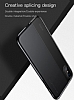 Baseus Half to Half iPhone X / XS Siyah Silikon Klf - Resim: 1