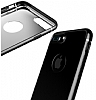 Baseus iPhone 6 Plus / 6S Plus Jet Black Rubber Klf - Resim: 2