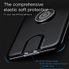 Baseus iPhone 7 / 8 Manyetik arj zellikli Krmz Silikon Klf - Resim: 2