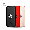 Baseus iPhone 7 Plus / 8 Plus Manyetik arj zellikli Siyah Silikon Klf - Resim: 5