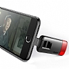Baseus Red Obsidian Z1 Lightning / Micro USB Flash Bellek 32 GB - Resim: 12