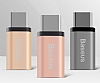 Baseus Micro USB to USB Type-C Rose Gold Dntrc Adaptr - Resim: 6