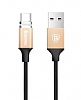 Baseus New Insnap USB Type-C Gold Manyetik Data Kablosu 1m - Resim: 2