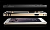 Baseus Rigid Soft iPhone 6 / 6S Mavi Metalik Kenarl Silikon Bumper Klf - Resim: 2