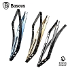Baseus Rigid Soft iPhone 6 / 6S Mavi Metalik Kenarl Silikon Bumper Klf - Resim: 1