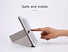 Baseus Simplism Y-Type iPad 9.7 Standl Bordo Deri Klf - Resim: 10