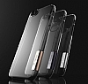 Baseus Sky iPhone 6 / 6S Dark Silver Logo effaf Rubber Klf - Resim: 4