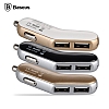 Baseus Smart Thin Business ift USB Girili Gri Ara arj - Resim: 6
