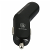 Baseus Smart Thin Fit Fashion ift USB Girili Siyah Ara arj - Resim: 2