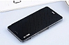 Baseus Sony Xperia Z3 Czdanl nce Yan Kapakl Siyah Deri Klf - Resim: 6