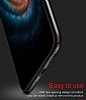 Baseus Thin iPhone X / XS Tam Kenar Lacivert Rubber Klf - Resim: 8