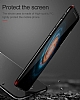 Baseus Thin iPhone X / XS Tam Kenar Siyah Rubber Klf - Resim: 7