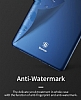 Baseus Thin Samsung Galaxy Note 8 Tam Kenar Lacivert Rubber Klf - Resim: 8