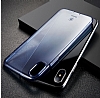 Baseus Simple iPhone X / XS Mavi Silikon Klf - Resim: 4