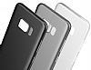 Baseus Wing Samsung Galaxy S8 Plus Ultra nce effaf Siyah Rubber Klf - Resim: 9