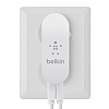 Belkin Duvar Tipi arj Cihaz + Apple Lightning Orjinal USB Beyaz Data Kablosu - Resim: 4