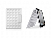 Belkin iPad 2 / iPad 3 / iPad 4 Standl Sert Beyaz Rubber Klf - Resim: 5