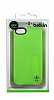 Belkin iPhone SE / 5 / 5S Koyu Mat Yeil Sert Rubber Klf - Resim: 1