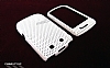 BlackBerry 9800 Torch iftli Beyaz Delikli Klf - Resim: 1
