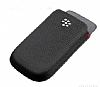 BlackBerry 9800 Torch Orjinal Siyah Deri Klf - Resim: 1