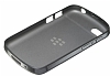 BlackBerry Q10 Hard Shell Orjinal Siyah Sert Klf - Resim: 1