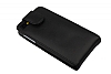 Doormoon BlackBerry Z10 Siyah Kapakl Deri Klf - Resim: 2