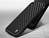 BMW iPhone X / XS Karbon Siyah Silikon Klf - Resim: 1