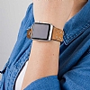 Bouletta Apple Watch Gerek Deri Kordon G19 (42 mm) - Resim: 3