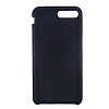Bouletta Full Cover iPhone 7 Plus / 8 Plus Siyah Gerek Deri Klf - Resim: 1