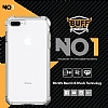 Buff No1 iPhone 7 Plus / 8 Plus Ultra Koruma Smoke Black Klf - Resim: 4