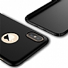 Buff Slim Fit iPhone X / XS Ultra Koruma Mat Siyah Klf - Resim: 4