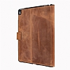 Burkley Cover Wallet Folio Apple iPad Pro 9.7 Antique Camel Gerek Deri Klf - Resim: 2